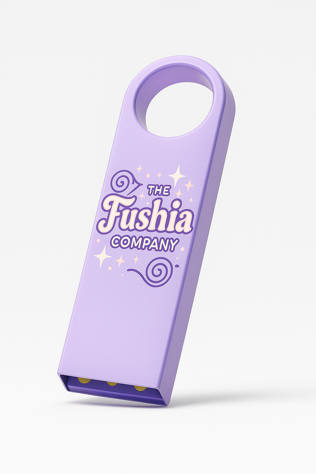 The Fushia Company Charm Flash Drive