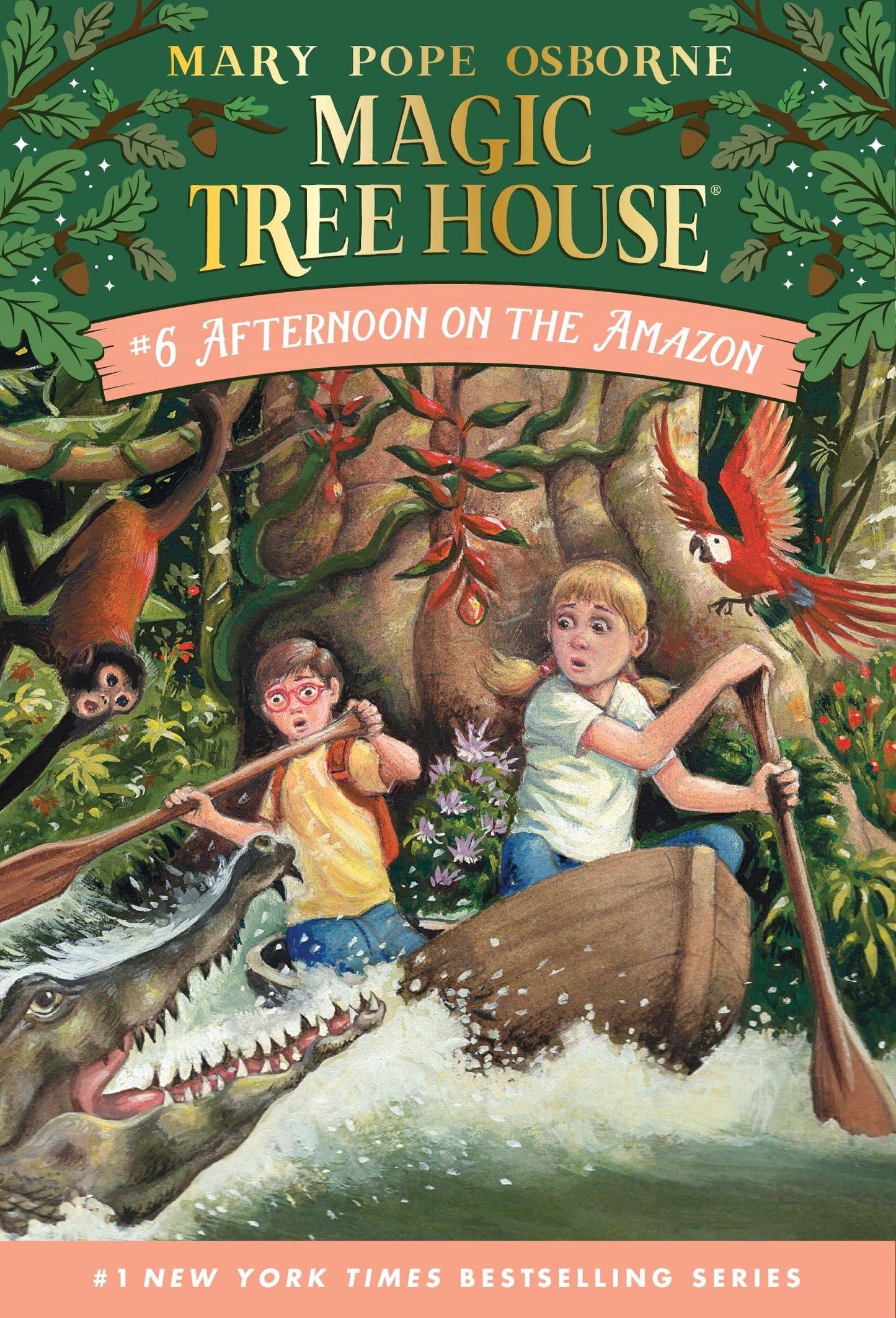 The Magic Tree House Afternoon on The Amazon By Mary Pope Osborne Illustrated by Salvatore Murdocca